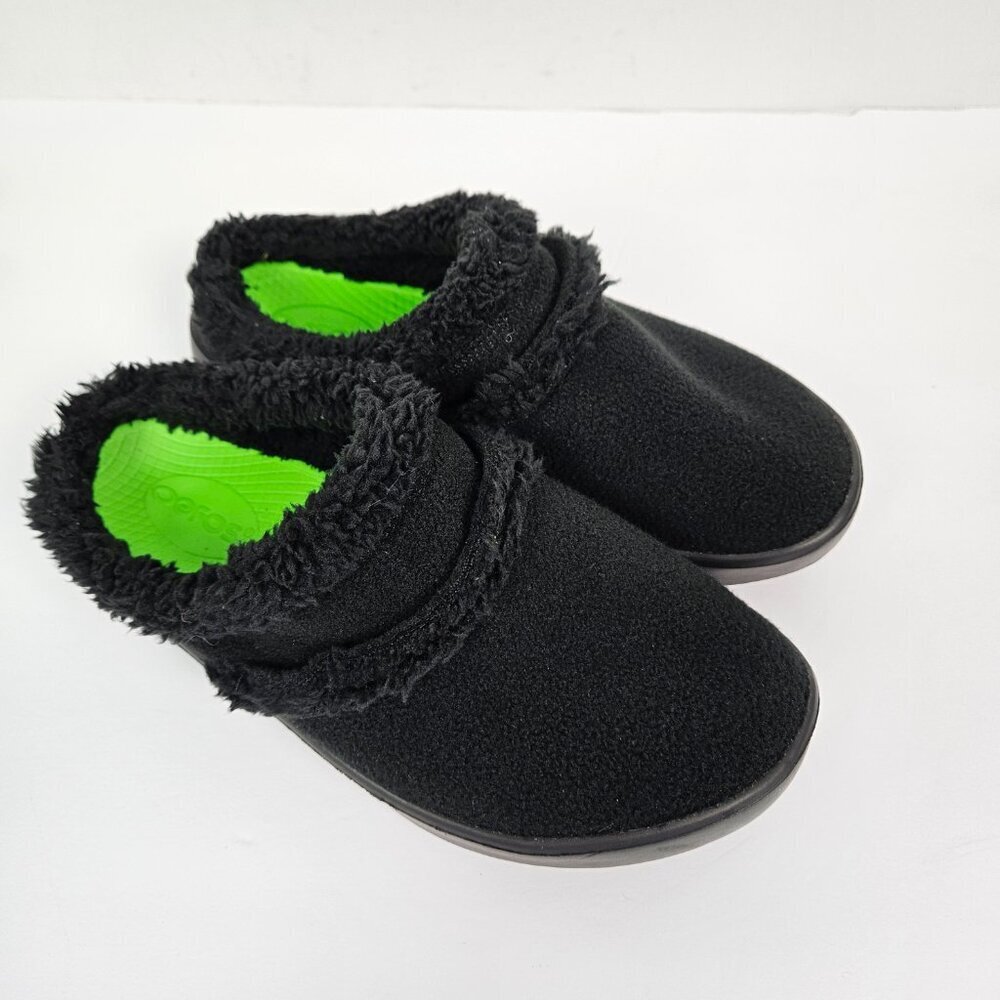 OOFOS OOcoozie Mule Shoe Black Sherpa US 7/EU 38 - Picture 2 of 10